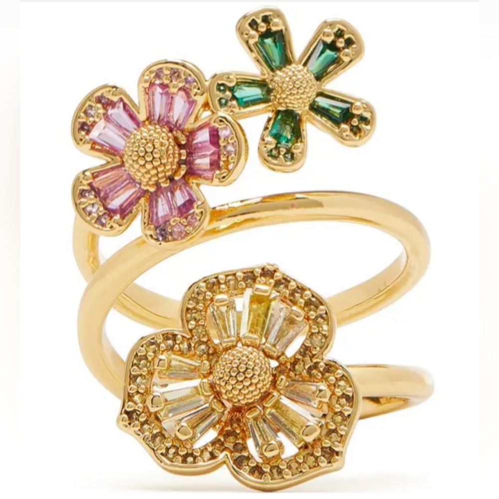 Kate Spade Fleurette Ring NWT Sz 6